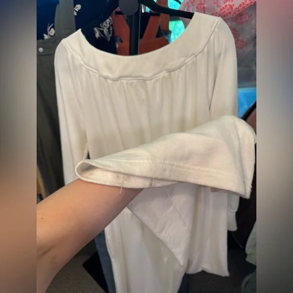 NWT Free People FP Movement One To Beat Onesie - ivory white - Medium *IR* - Picture 10 of 11